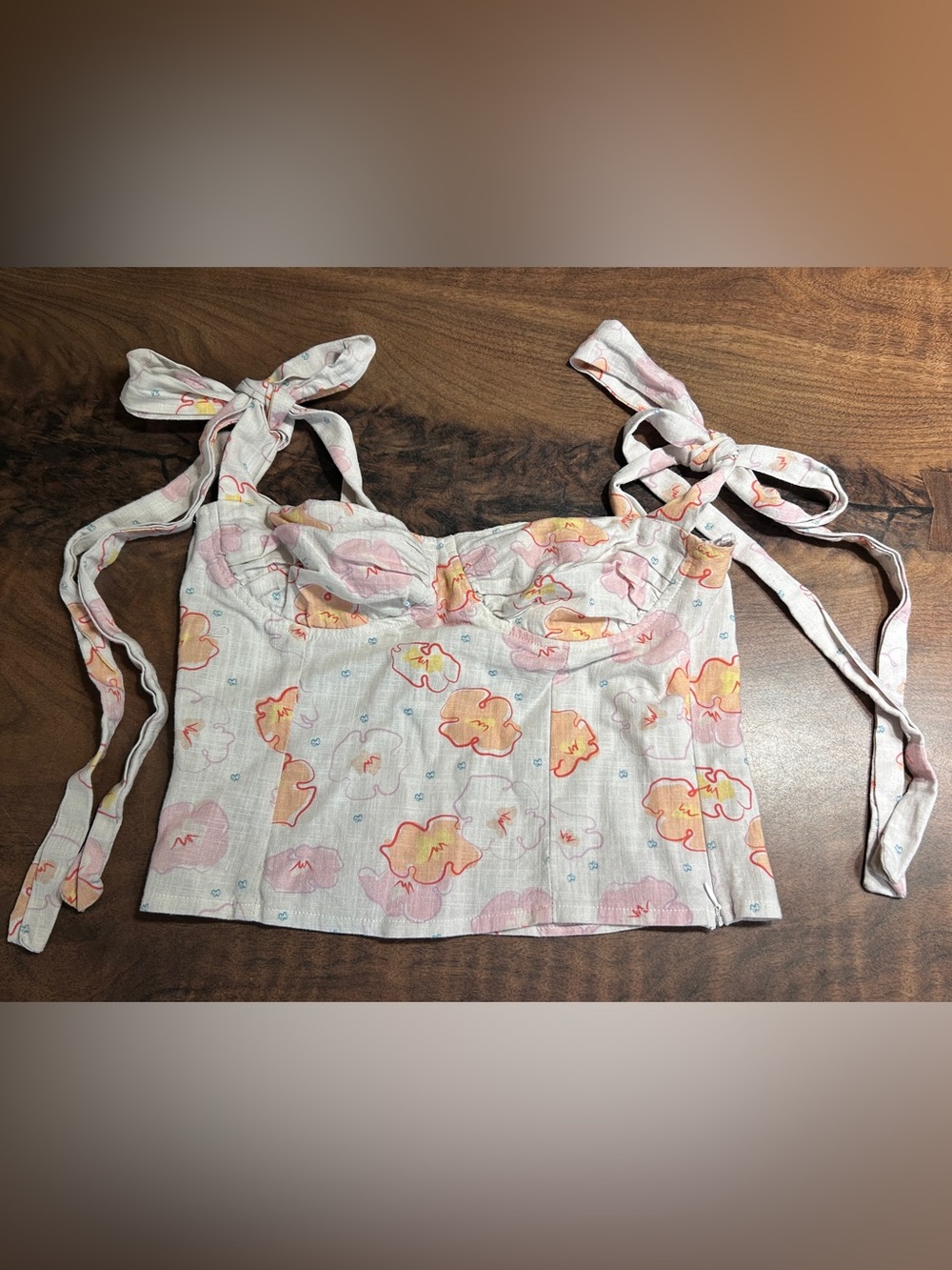 VRG GRL Salty Hair Tie Top